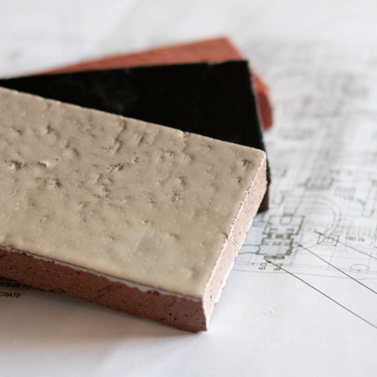 Fireclay Handglazed Thin Brick