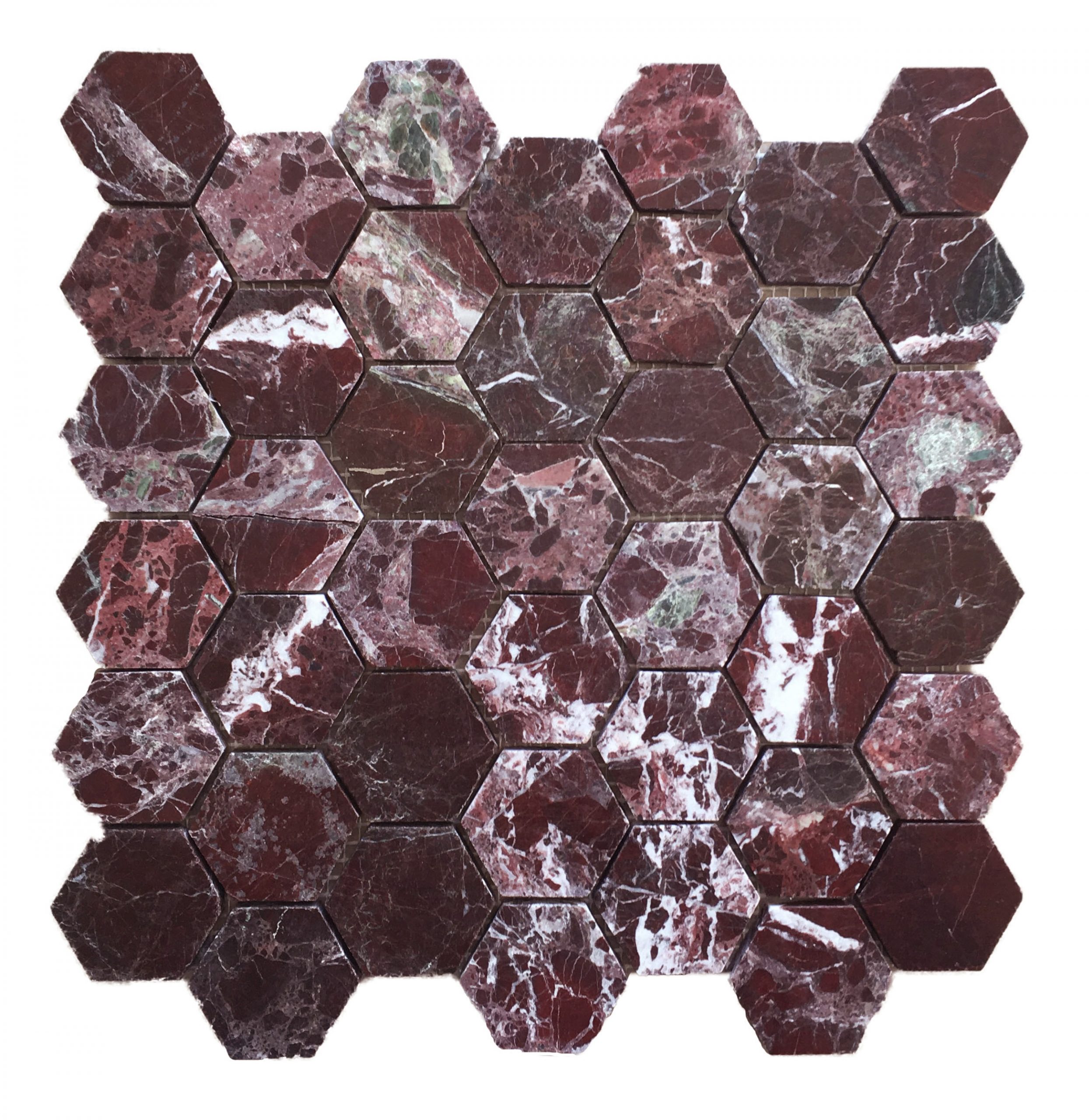 Marrone Marble Hexagon