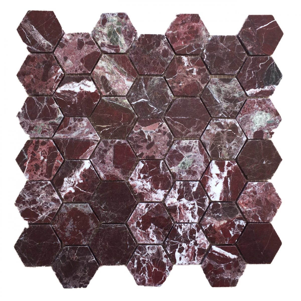 Marrone Marble Hexagon