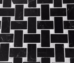 Nero Marquina Basketweave