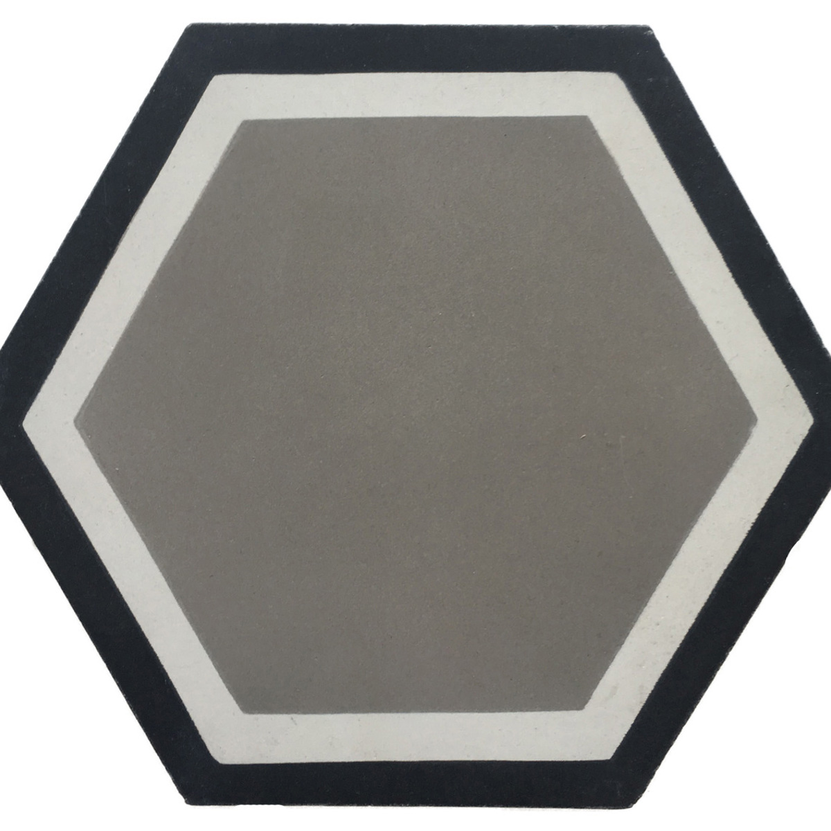 Oxford Grey Hexagon Cement Tile