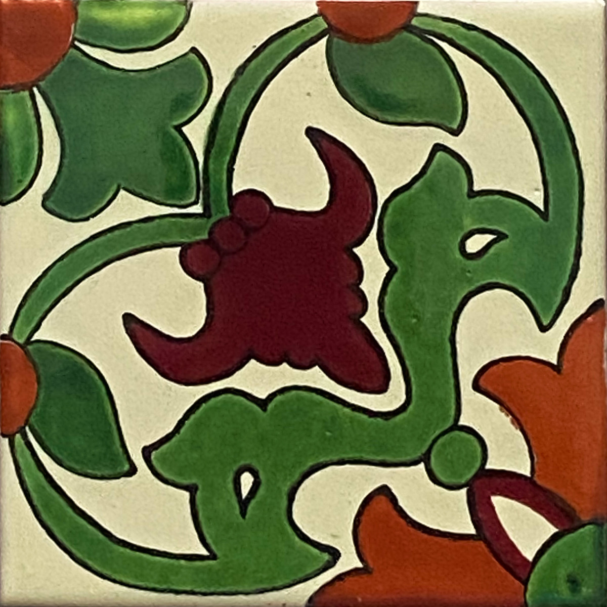 Classic Mexican tile design - Santiago